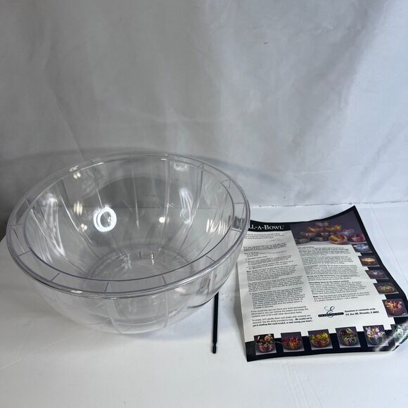 Fill-A-Bowl 12" Holiday Personalized Create Your Own Unique Bowl Candy Party - Picture 11 of 13